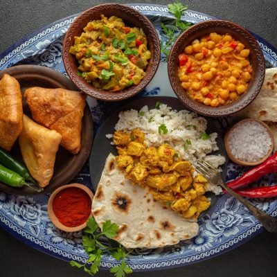 delicious-indian-food-tray delicious-indian-food-tray